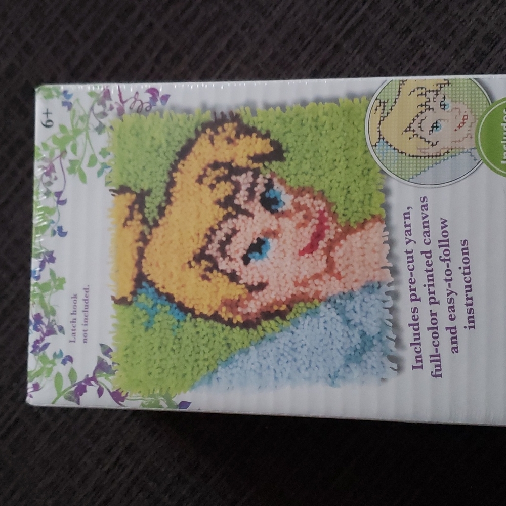 Disney Tinkerbell latch hook kit